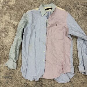 Ralph Lauren Multicolor Striped Button-Down Shirt